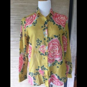 Sezane Taj Floral Shirt